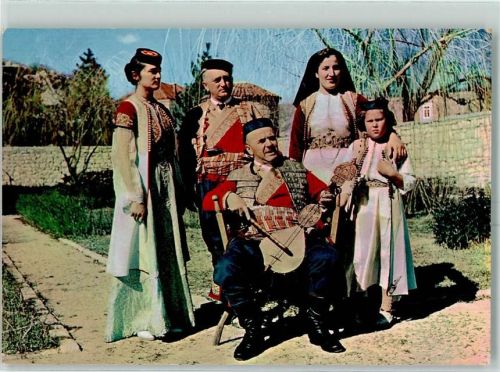 Cetinje Nationaltracht AK