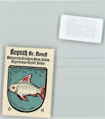 Kopnitz Vignette Wappen Kaffee Hag ca 1920-1940