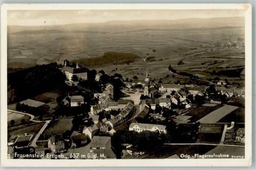 09623 O9202 Frauenstein - Fliegeraufnahme