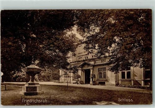 21521 W2055 Friedrichsruh b Hamburg - Schloß Schloßpark