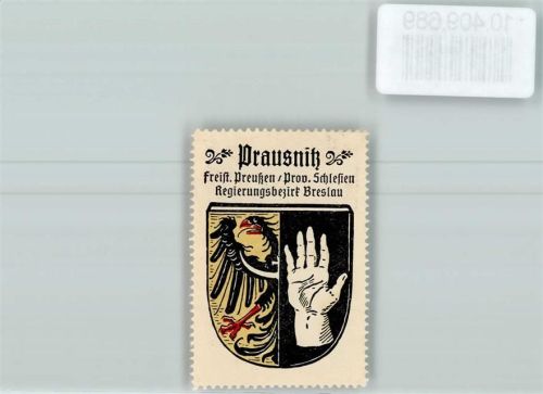Prausnitz Vignette Wappen Kaffee Hag ca 1920-1940