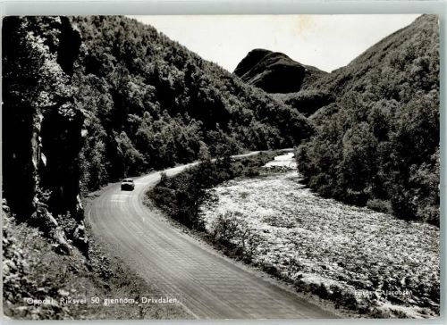 Trondheim 1963 Oppdal Straße