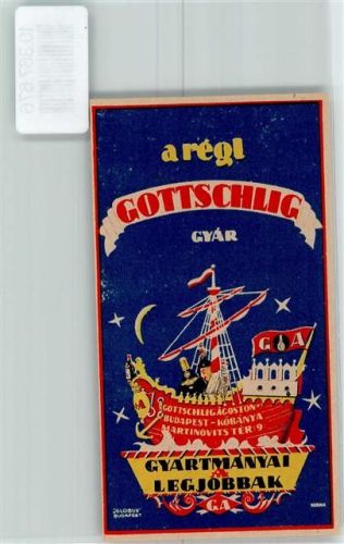 Budapest Gottschlig Agoston Werbung