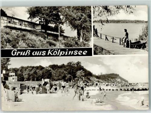 Kölpinsee Gasthaus Seerose Kölpinsee Strand