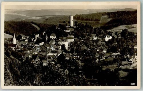 Lobenstein Blick vom Geheeg Moorbad