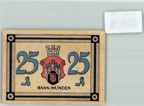 Hann. Münden Notgeld Münden um 1622