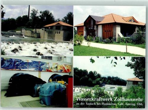 Hammerau Wasserkraftwerk Zollhauswehr