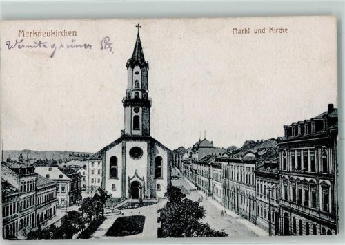 Markneukirchen Makrt und Kirche