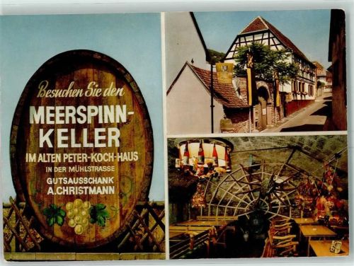 Gimmeldingen Meerspinnkeller Gutgasthaus