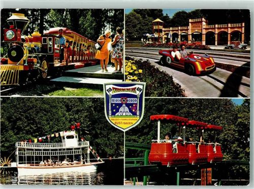 Rust Europa-Park Monza- Western- Einschienenbahn Missisippi-Raddampfer