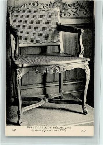Nr. 281 - Stuhl , Die Epoche ist beschrieben - Museum des Arts Decoratiies , gute Erhaltung