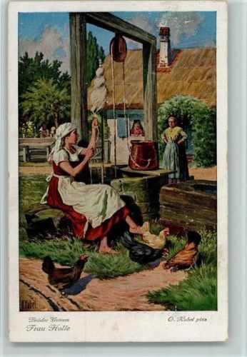 Serie 139 Nr. 3794 - sign Kubel Nr. 1 AK Frau Holle