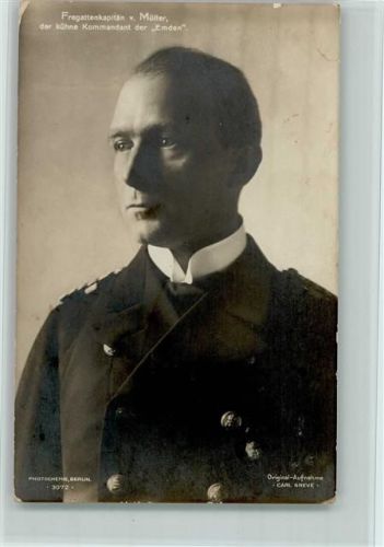Fregattenkapitän v. Müller - AK Marine