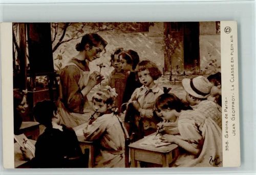 P.C. Paris Nr. 358 Jean Geoffroy - Schulkinder
