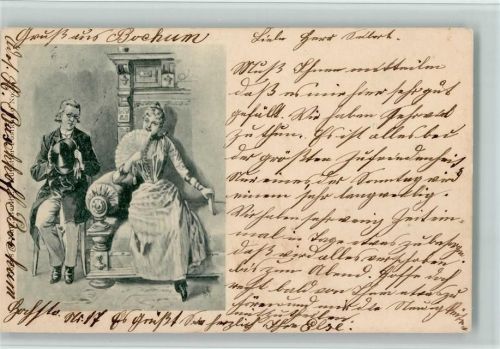 Liebe Poesie, 1898 AK