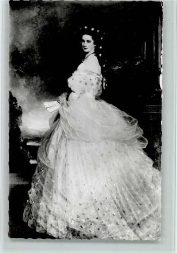 Gemälde von Winterhalter AK Kaiserin Elisabeth / Sissi