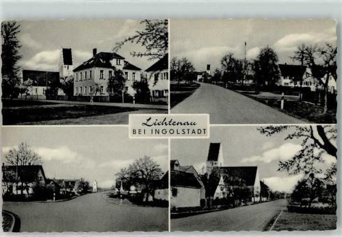 Lichtenau Dorfstraßen Kirche