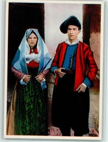 S. Antioco Costume - AK gute Erhaltung