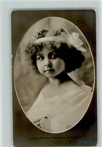 Nr. 272 Dobrecourt - Princesse Marie-Jose AK Adel Belgien Foto AK