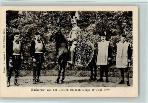 Maskerade 1900 - Leidsch Studentencorps