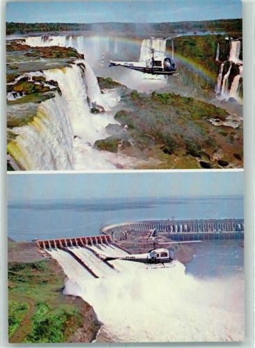 Taxi Hubschrauber Helisul 1986 Brasilien AK Hubschrauber