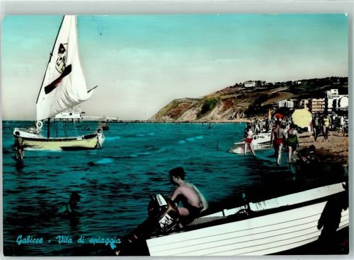 Gabicce Mare Segelboot Motorboot