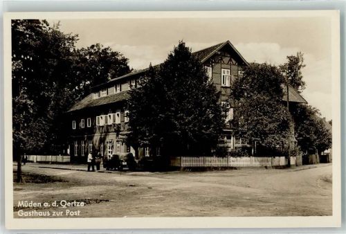 29328 W3105 Müden , Örtze - Gasthaus zur Post