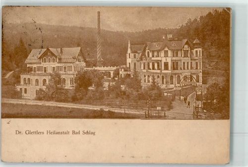 Jablonec n. Nisou Dr. Glettlers Heilanstalt Bad Schlag