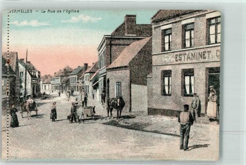Vermelles la Rue de l`Eglise