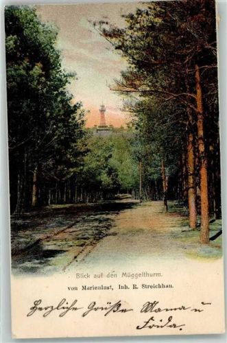 Köpenick 1902 Müggelturm
