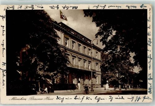 München 1936 Das Braune Haus Parteizentrale der NSDAP