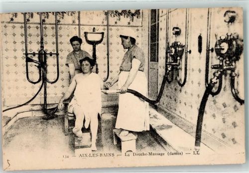 Aix-les-Bains 1918 - 1920 Medizin La Douche Massage Kneipp