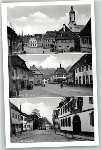 Riegel Riegel beim Rathaus Hauptstrasse