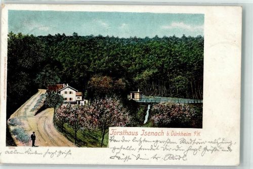 Isenach 1902 Forsthaus Isenach