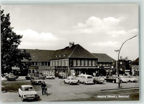Rheine Bahnhof VW Käfer VW Bully