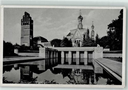 W6100 Darmstadt Künstlerkolonie Kunstgeschichte Darmstadt