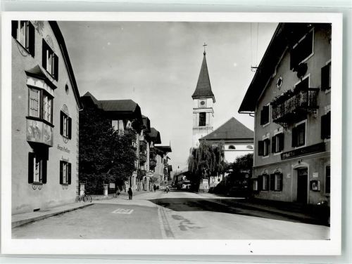 Wörgl Innsbrucker Straße Gasthaus Sepp Gassner Stadtpfarrkirche Hl. Laurentius
