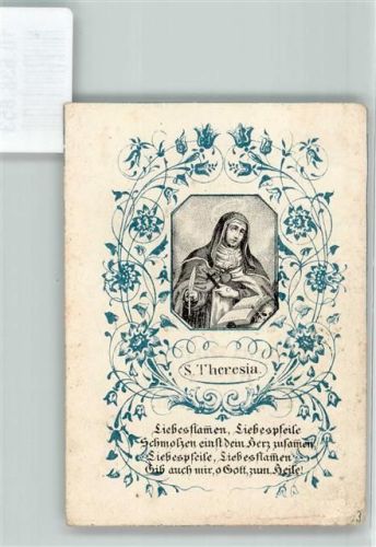 S. Theresia KEINE AK Andenken an das erste Heilige Meßopfer des neugeweihten Priesters Marcus Dirlinger