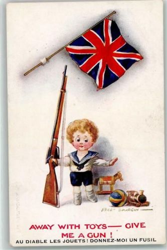 Away with Toys - Give me a Gun , Patriotik Serie III Nr. 801