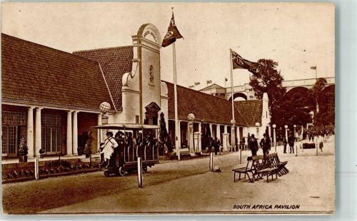 Wembley Südafrika Pavillon British Empire Exhibition Straßenbahn