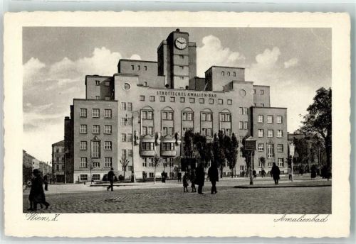 1100 Wien 10. Bezirk, Favoriten Gebrauchsspuren Amalienbad