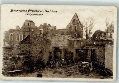 Ortelsburg Wohlfahrts-Postkarte Ostpreußenhilfe
