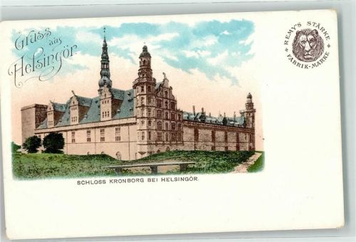 Helsingör Schloss Kronborg Remy`s Stärke Fabrik Marke