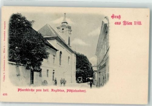 Wien Pfarrkirche zum hl. Aegidius Pökleinsdorf