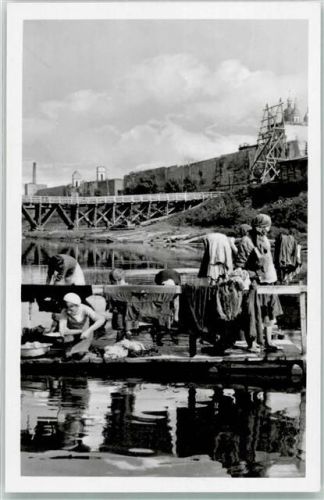 Smolensk Foto AK Waschfrauen