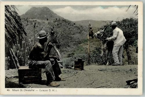 Willemstad 1938 Mount St. Christoffel