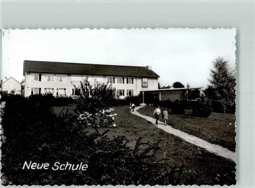 89165 W7905 Dietenheim , Iller FOTO KEINE AK Neue Schule Ort handschriftlich