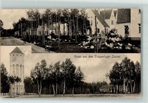Zossen 1915 Kaserne Truppenlager Wasserturm Feldpost WK I