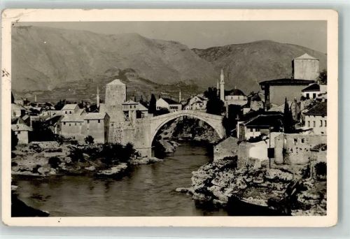 Mostar 1940 Feldpost WK II Oberkommando der Wehrmacht