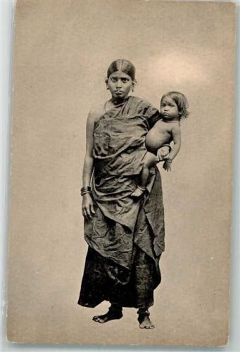 Tamil Woman with Child